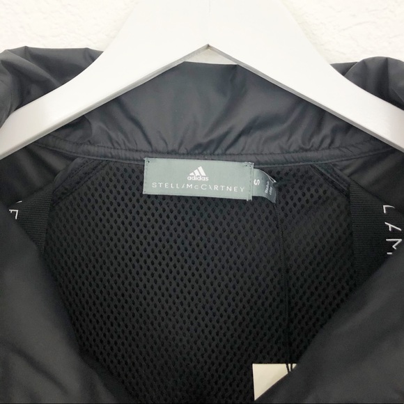 ADIDAS BY STELLA MCCARTNEY size S Black Neoprene Training Jacket - Picture 6 of 6